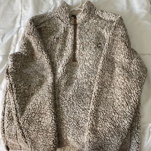 Large Brown Southern Shirt Sherpa